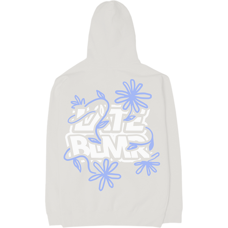 Late BLMR Hoodie in Ivory (Back)