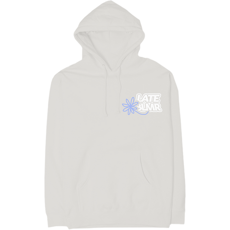 Late BLMR Hoodie in Ivory (Front)